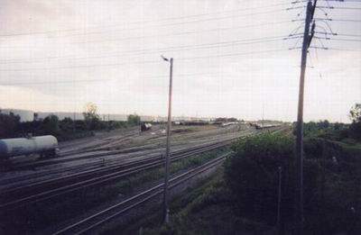 Photo of CN yard in Sarnia Ontario