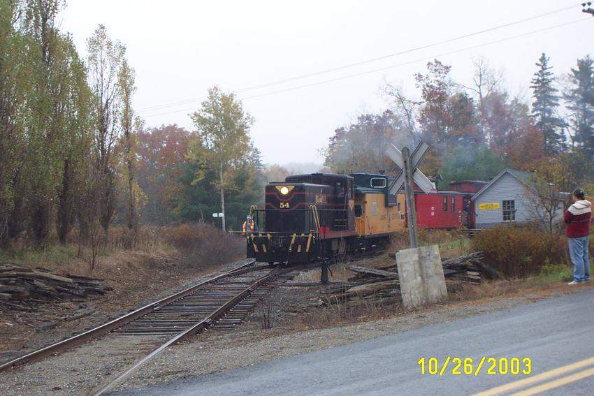 Photo of The City Point Central Caboose Special heads for the High Iron!
