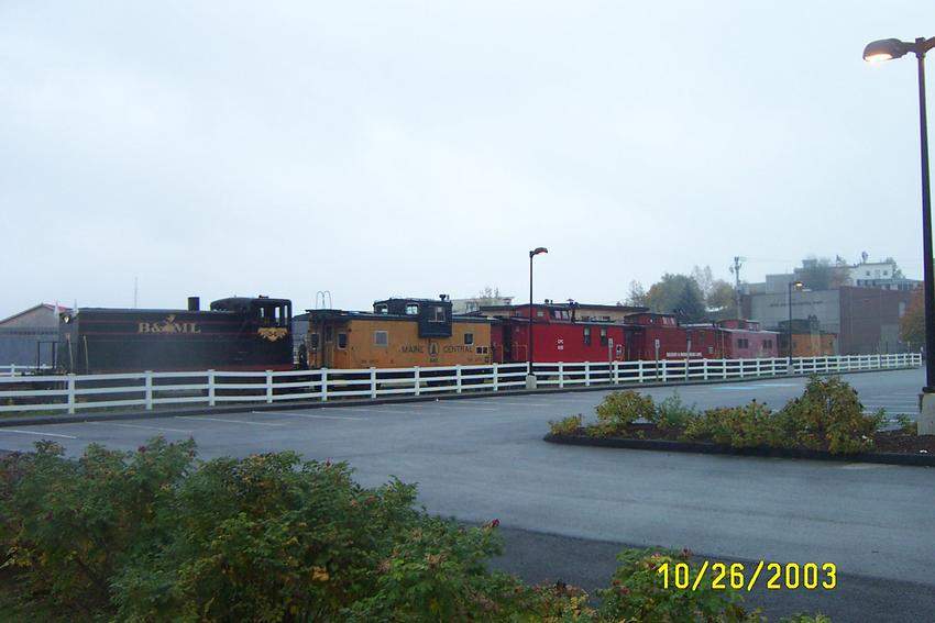 Photo of City Point Central Caboose Special in Belfast Yard