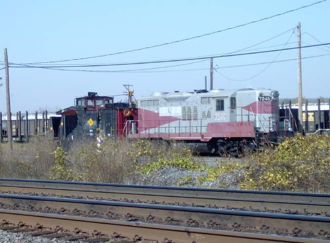 Photo of Geep and snowplow at Utica, NY