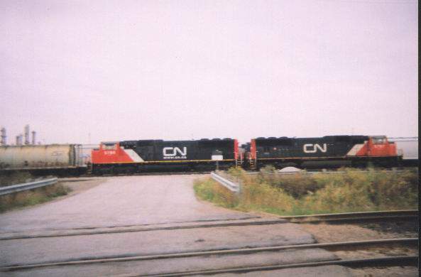 Photo of 2 CN SD 75I units # 5797 and # 5794