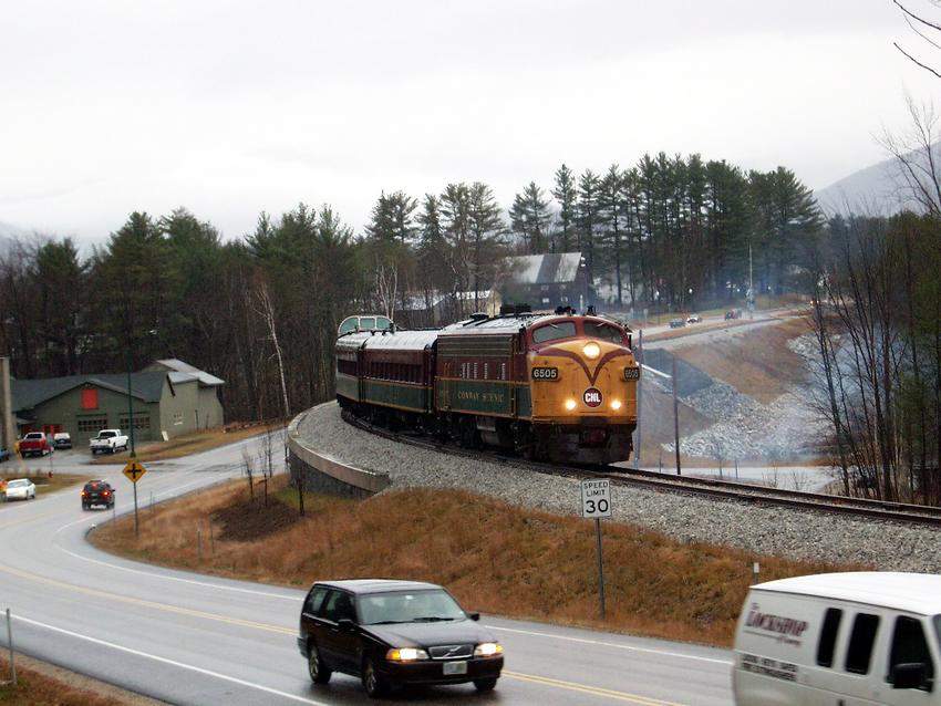 Photo of Conway Scenic Test Train 11-20-03 11