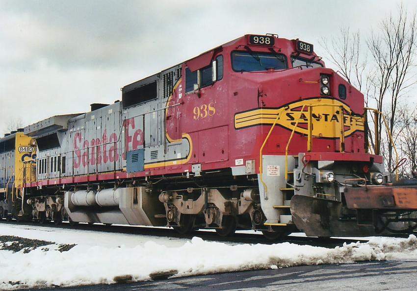 ATSF 938 at New Scotland, NY: The GreatRails North American Railroad ...