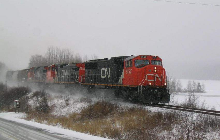 Photo of CN #148 on Bedford Sub.