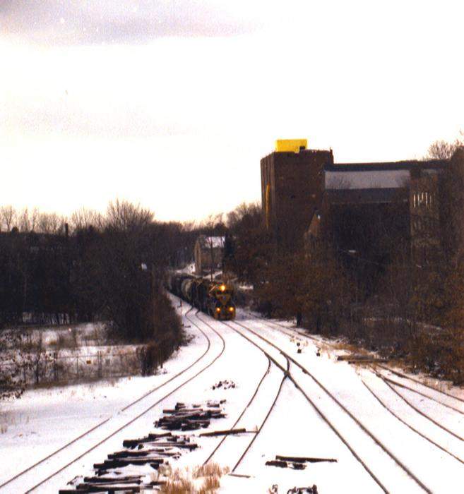 Photo of NECR Train #608 through Willimantic