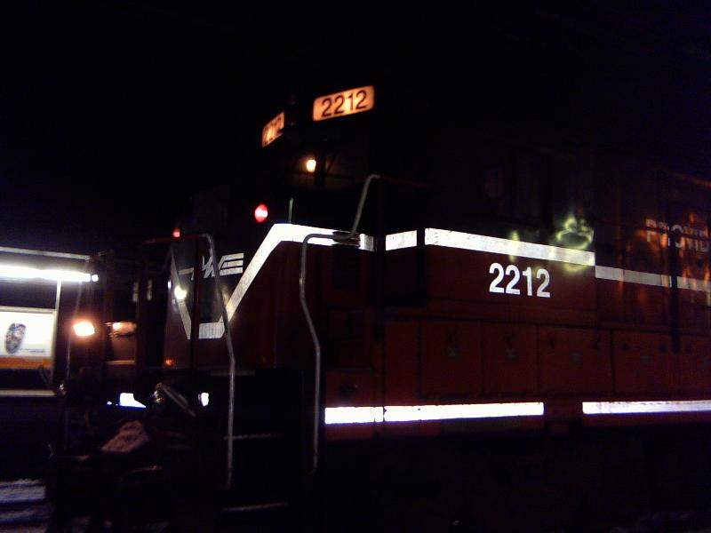 Photo of P&W 2212 Night Shot at South Norwalk CT