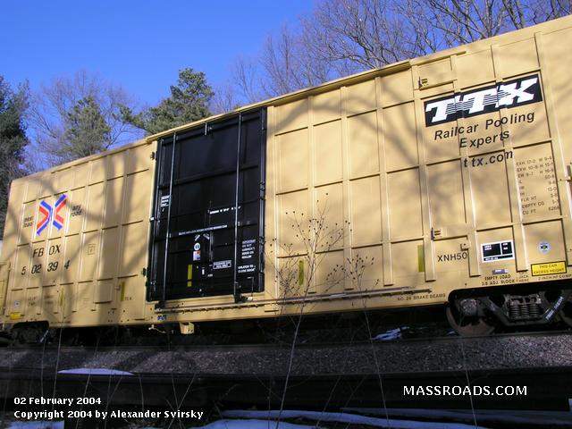 Photo of New TTX Boxcar