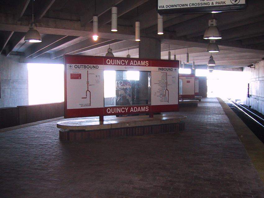 Photo of Quincy Adams station