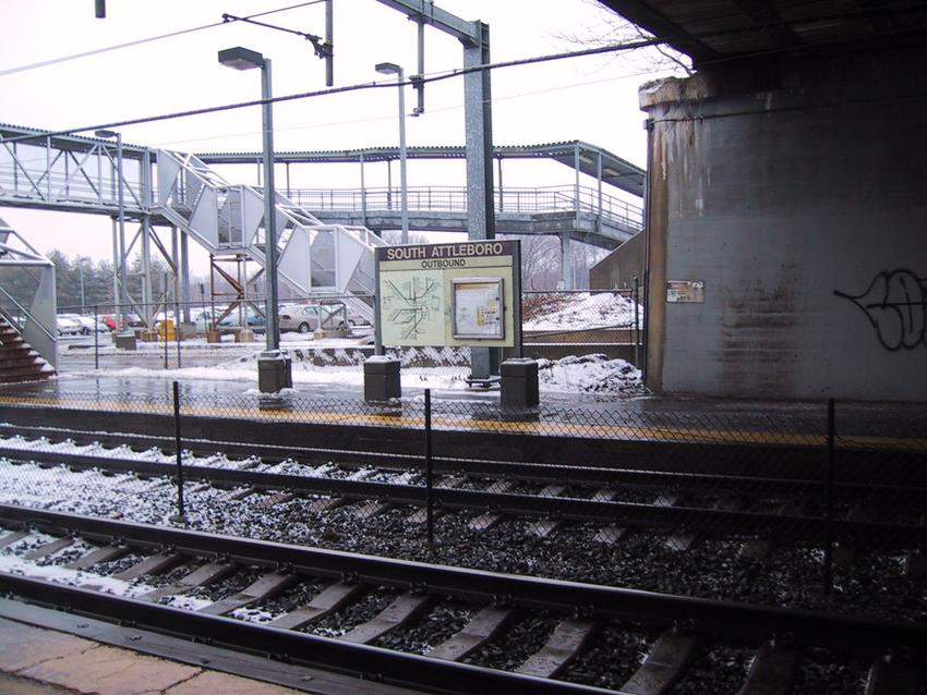Photo of South Attleboro station on the MBTA
