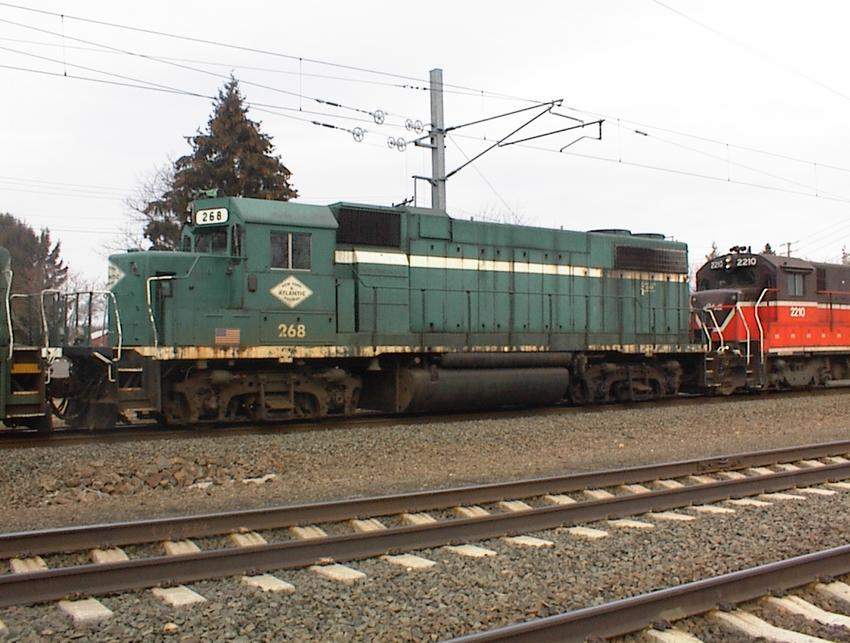 Photo of NY&A Locomotive #268