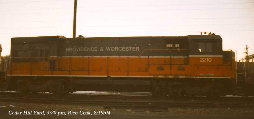 Photo of P&W Engine 2210, Cedar Hill Yard, Model Shot