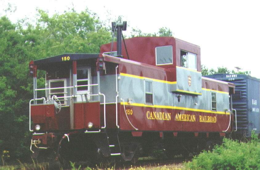 Photo of CDAC caboose