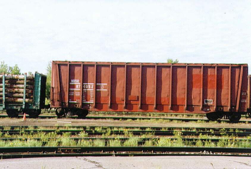 Photo of NBSR chip car at Oakfield
