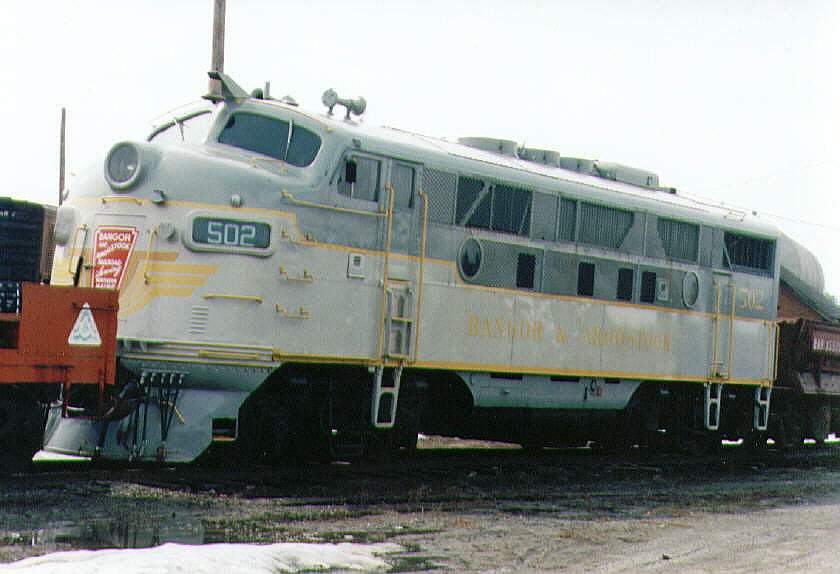 Photo of BAR F3 502 sits on the dead line
