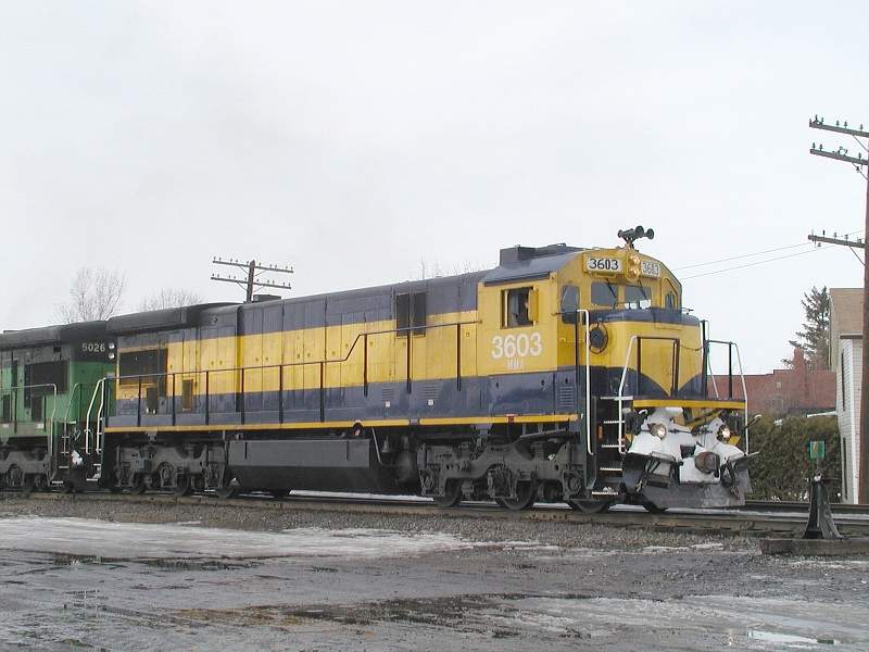 Photo of MM&A GE C30-7 3603 at Farnham,Quebec
