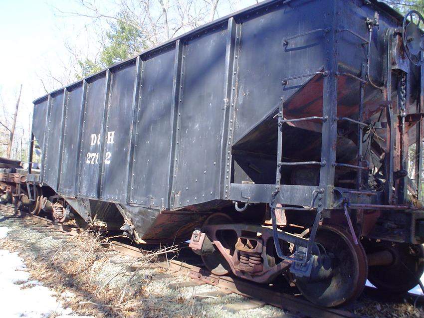 Photo of Hopper car at Connecticut Trolley Museum