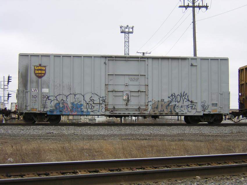 Photo of Far from its home, a CDAC boxcar in Chicago
