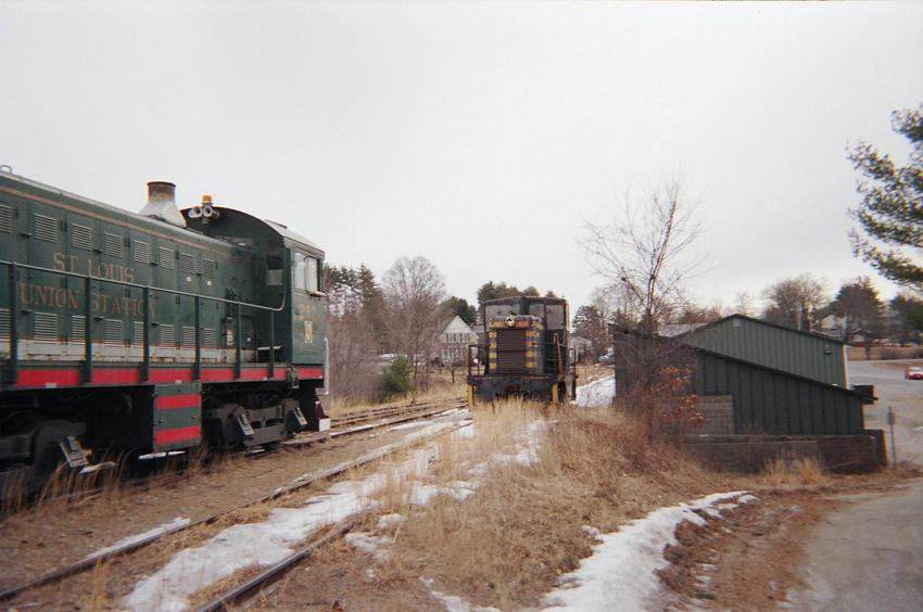 Photo of Grafton & Upton Railroad - Approaching West Upton Yard
