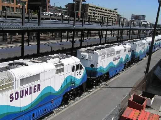 Photo of Brand New Sounder Locomotives in Seattle