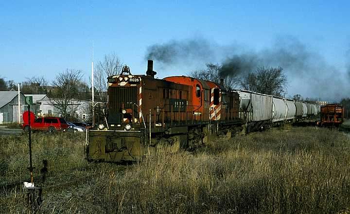 Photo of WHRC Freight Leaving Windsor, NS
