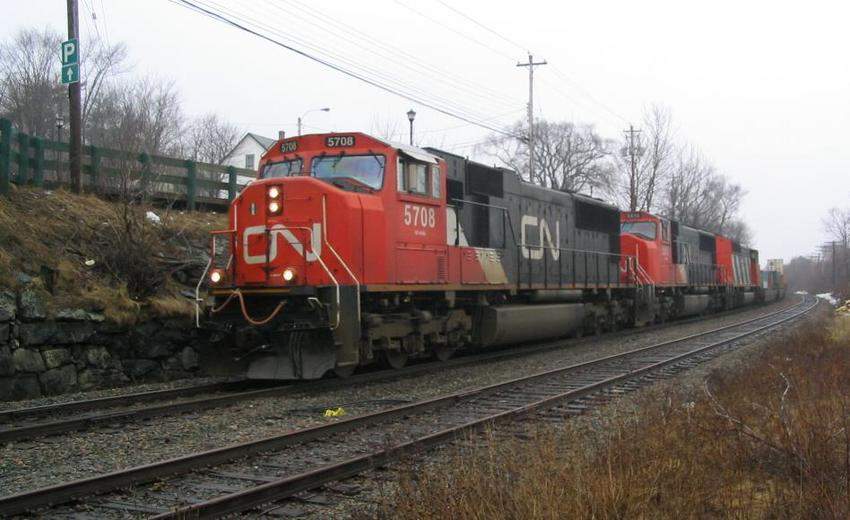 Photo of CN #120 in Bedford