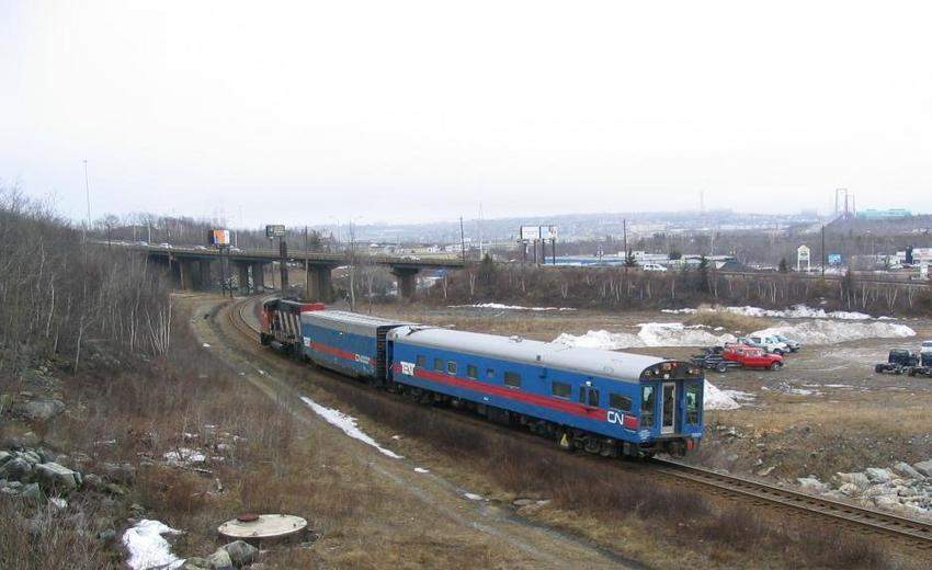 Photo of CN Test Train