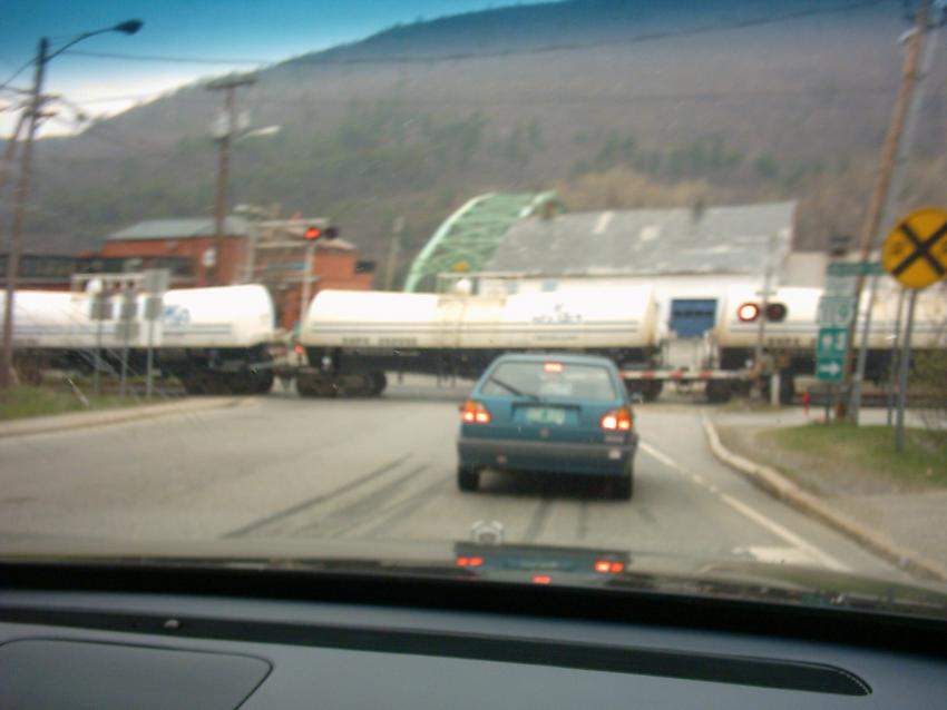Photo of Guilford Freight Southbound In Brattleboro
