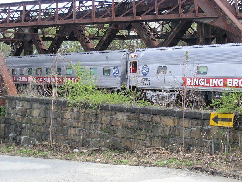 Photo of Circus Train on the P&W