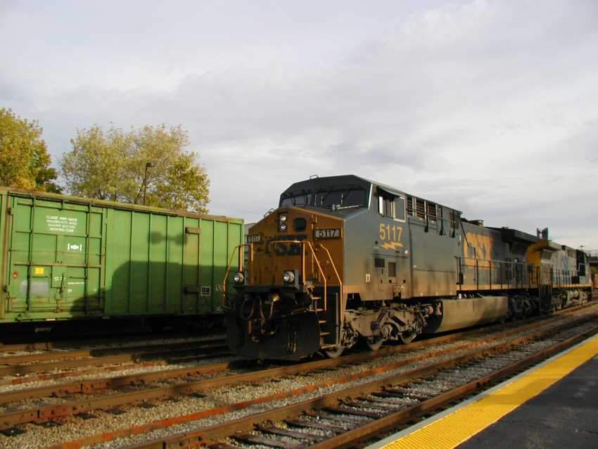 Photo of CSX power at Lowell