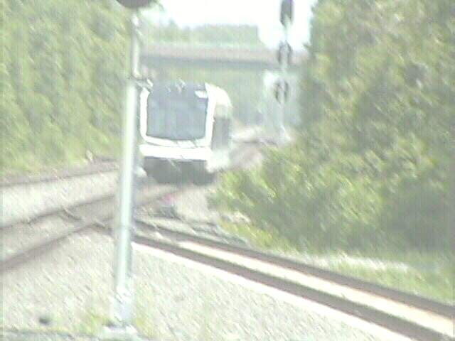 Photo of Northbound just past the junction of thr tracks
