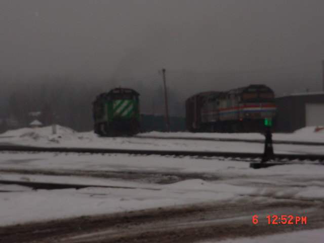 Photo of Montreal,Maine & Atlantic units at Brownville, Jct.