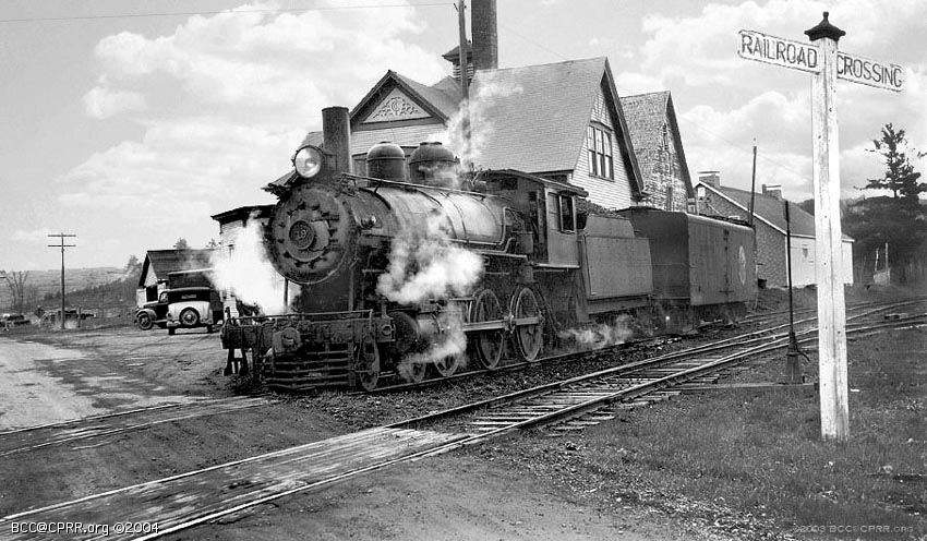 Photo of BML #19 at the Turner Center Creamery, Unity, ME.  1947