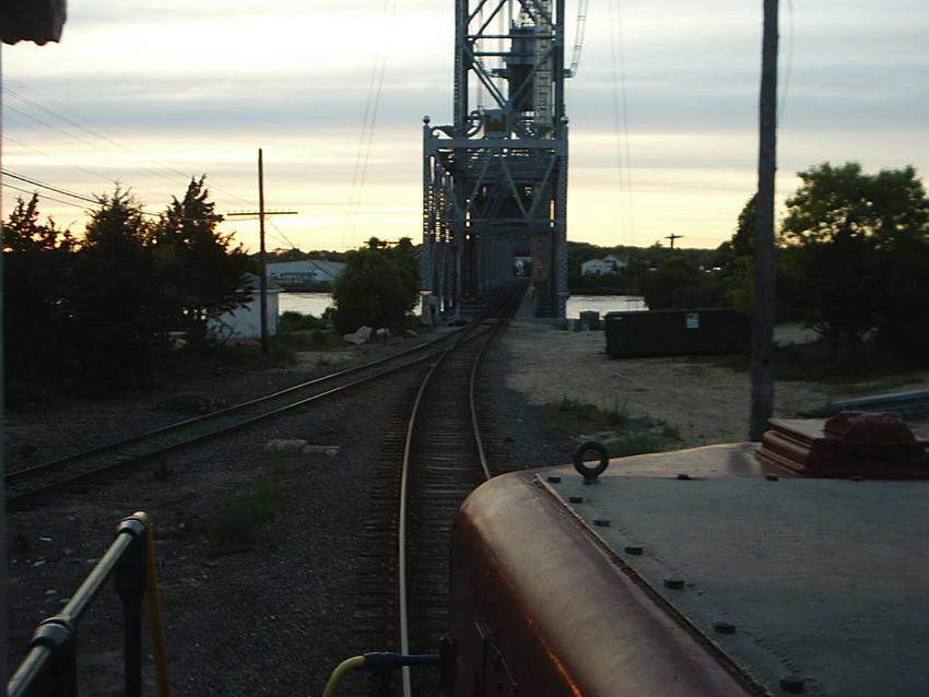 Photo of Canal Junction bridge approach
