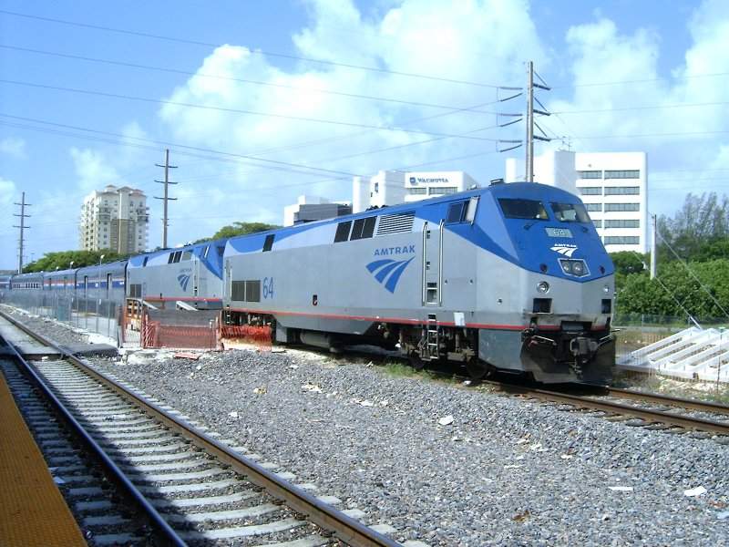 Photo of Amtrak In Siding at West Palm