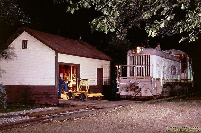 Photo of CT Eastern RR Musem's night photo shoot - SW-8