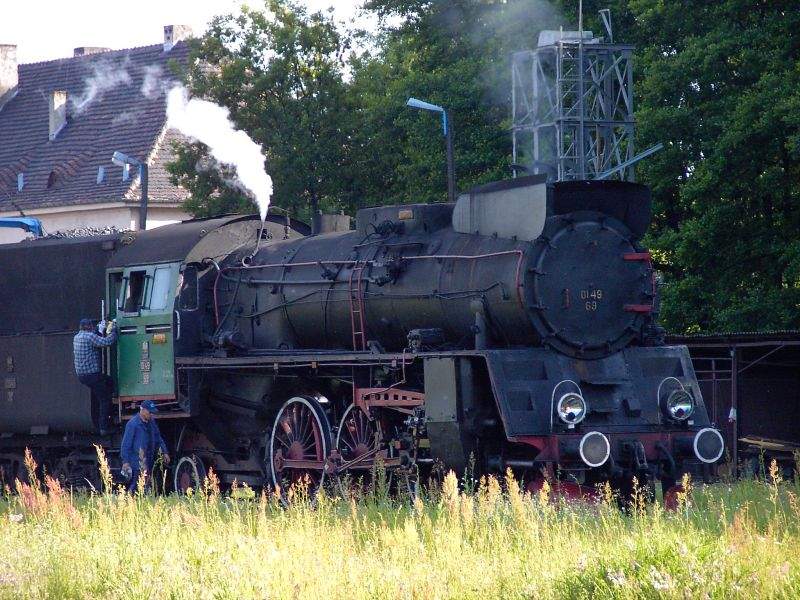Photo of Wolsztyn, the last steam-train station in Europe!