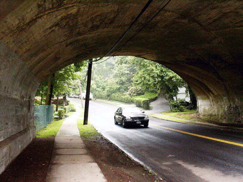 Photo of Under The NYW&B's Highbrook Avenue Bridge, Pelham, New York