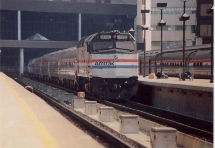 Photo of Amtrak train #85 @ South Station