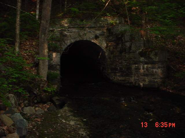 Photo of Stone culvert on the Greenville Branch