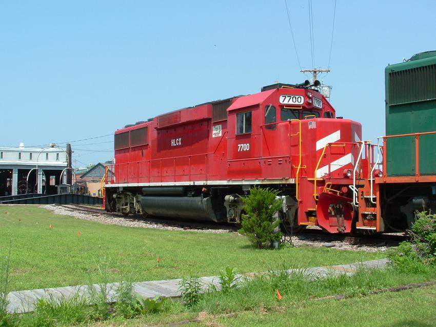 Photo of HLCX 7700 on the Vermont Rail System