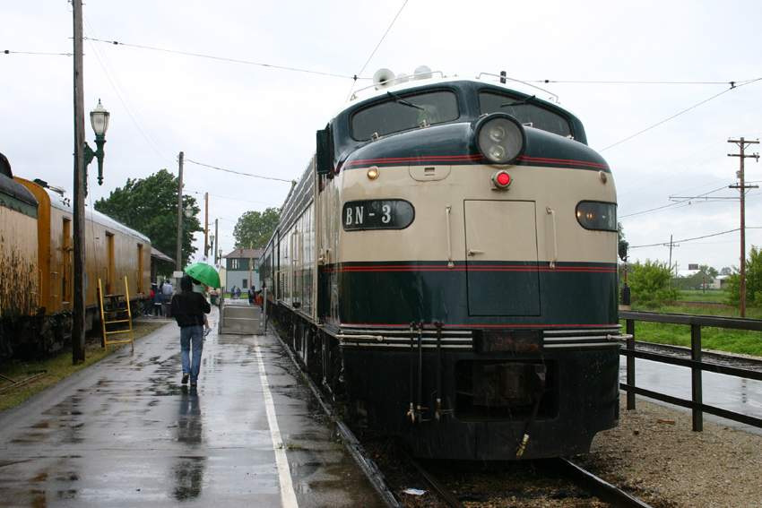 Photo of BN #3 At Illinois Railway Museum