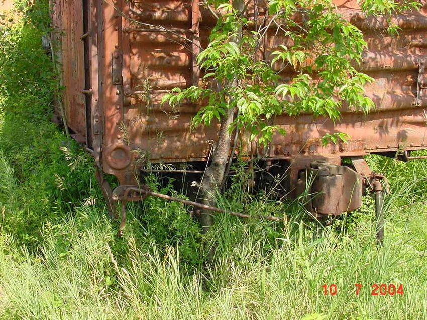 Photo of Boxcar sitting in Morrisville, Vermont