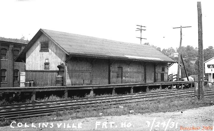 Photo of NYNHHRR-Collinsville, Ct. freight house.