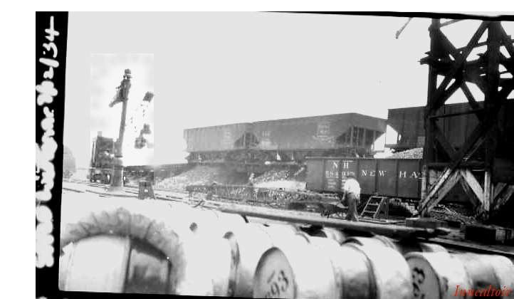 Photo of NYNHHRR-Springfield, Ma. Locomotive coal trestle.