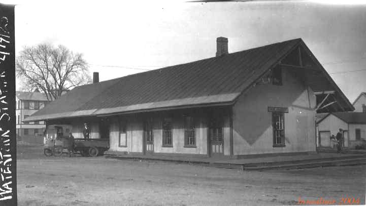 Photo of NYNHHRR-Watertown, Ct. railroad station.