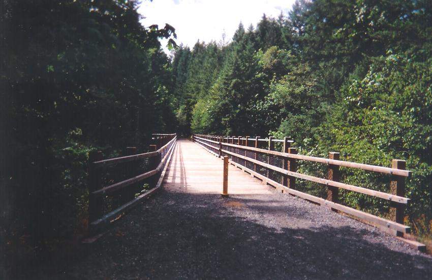 Photo of CN Holt Creek Bridge