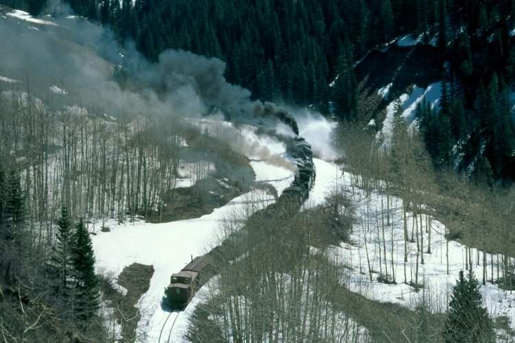 Photo of Plowing Snow on the Cumbres & Toltec