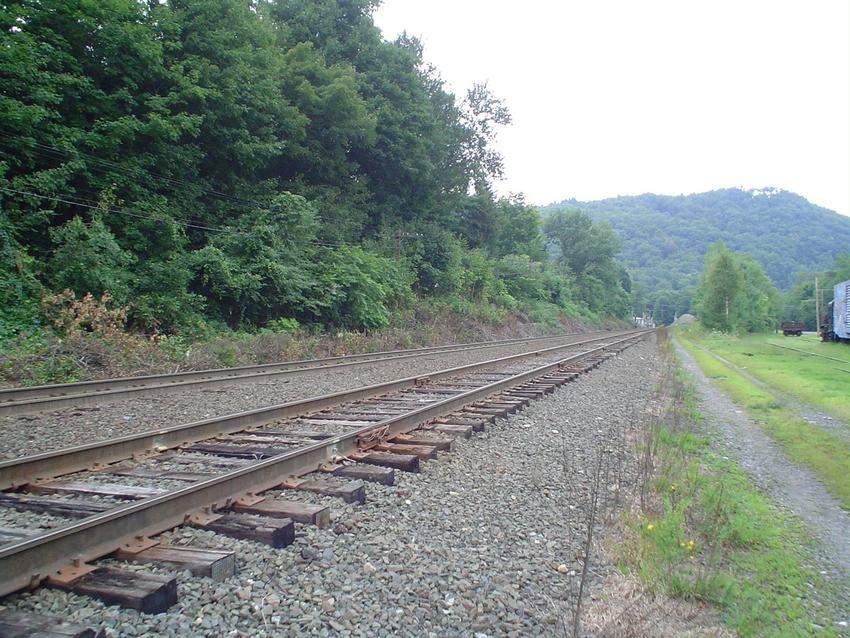 Photo of View of Guilford Trackage by Shelburne Falls Trolley Museum