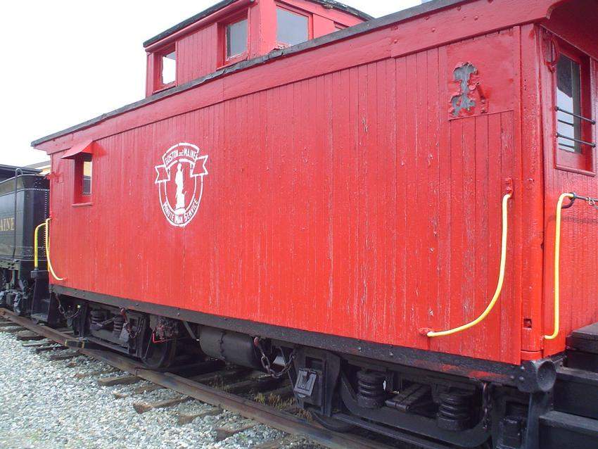 Photo of old B & M Caboose