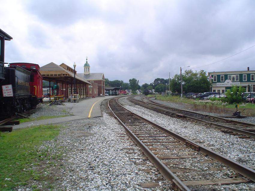 Photo of Amtrak Tracks at White River Junction